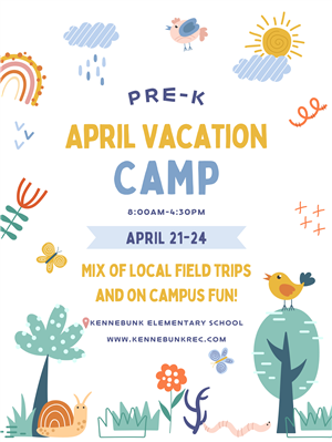 Pre-K April Camp