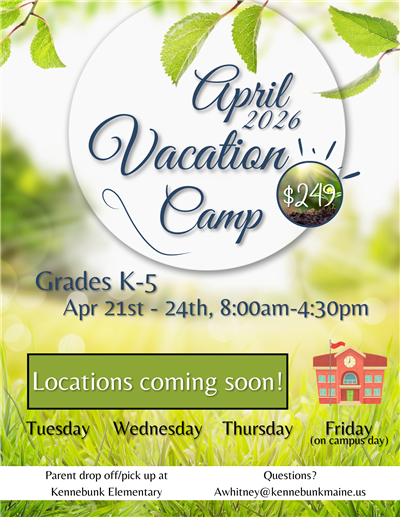 Apr Vacation Flyer