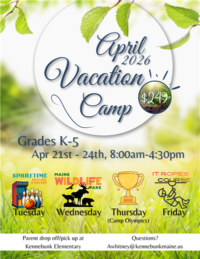 Apr Vacation Flyer