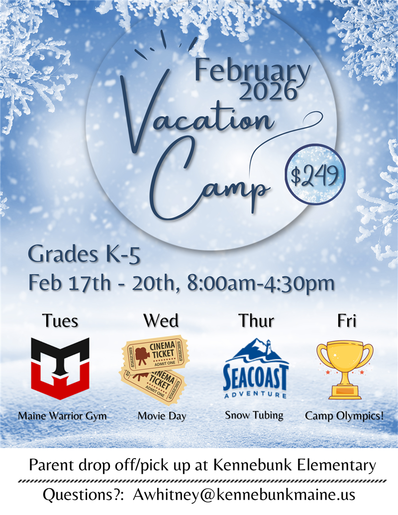 Feb Vacation Flyer